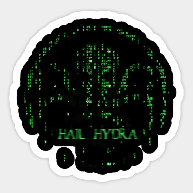 Hail Hydra Sticker by ArryDesign